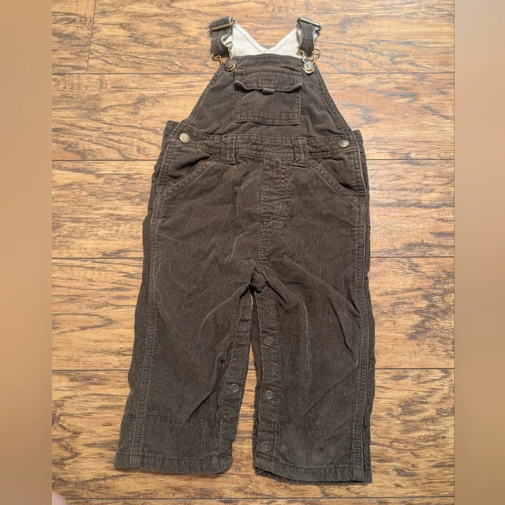 $ Gymboree‎ Brown Corduroy Overalls